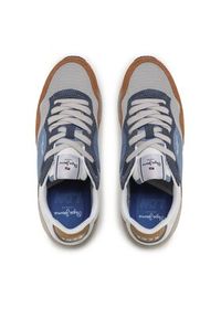 Pepe Jeans Sneakersy London One M PMS30934 Kolorowy. Materiał: materiał. Wzór: kolorowy #4
