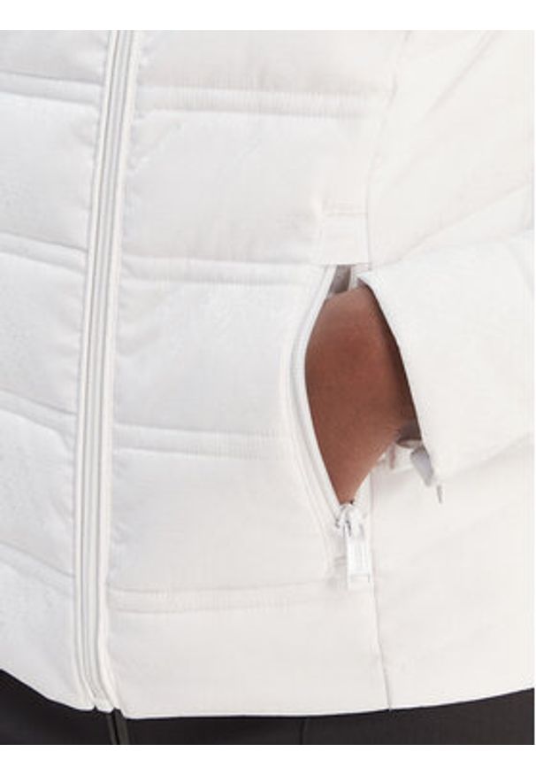 Guess Kurtka przejściowa W6RL02 WJ492 Biały Regular Fit. Kolor: biały. Materiał: syntetyk