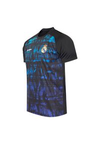 Koszulka piłkarska dla dorosłych Real Madrid. Kolor: wielokolorowy, niebieski, czarny. Materiał: poliester. Sport: piłka nożna #2