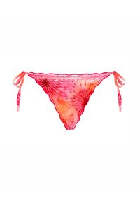 AGUA BENDITA - Dół od bikini Alegria Oazze. Kolor: fioletowy, wielokolorowy, różowy. Wzór: aplikacja