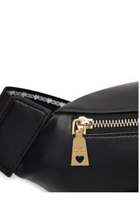 Love Moschino - LOVE MOSCHINO Saszetka nerka JC4223PP0MKF0000 Czarny. Kolor: czarny. Materiał: skóra #5