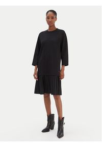 JOOP! Sukienka codzienna Tarika 10007096 Czarny Relaxed Fit. Okazja: na co dzień. Kolor: czarny. Materiał: bawełna. Typ sukienki: proste. Styl: casual #3