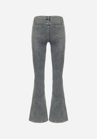 Born2be - Niebieskie Jeansy o Kroju Dzwonów z Regularnym Stanem Setva. Okazja: na co dzień. Kolor: niebieski. Styl: casual, elegancki #4