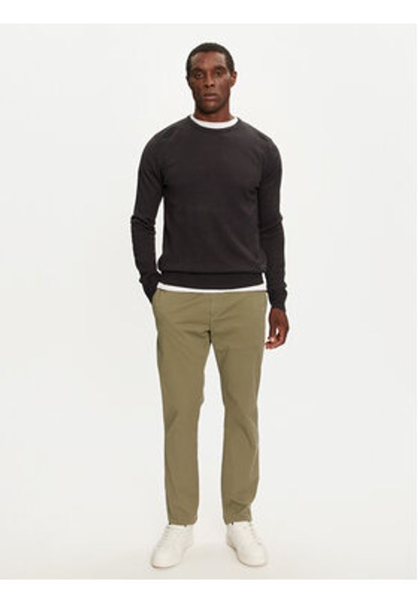 Brave Soul Sweter MK-230PARSEC2 Granatowy Regular Fit. Kolor: niebieski. Materiał: syntetyk