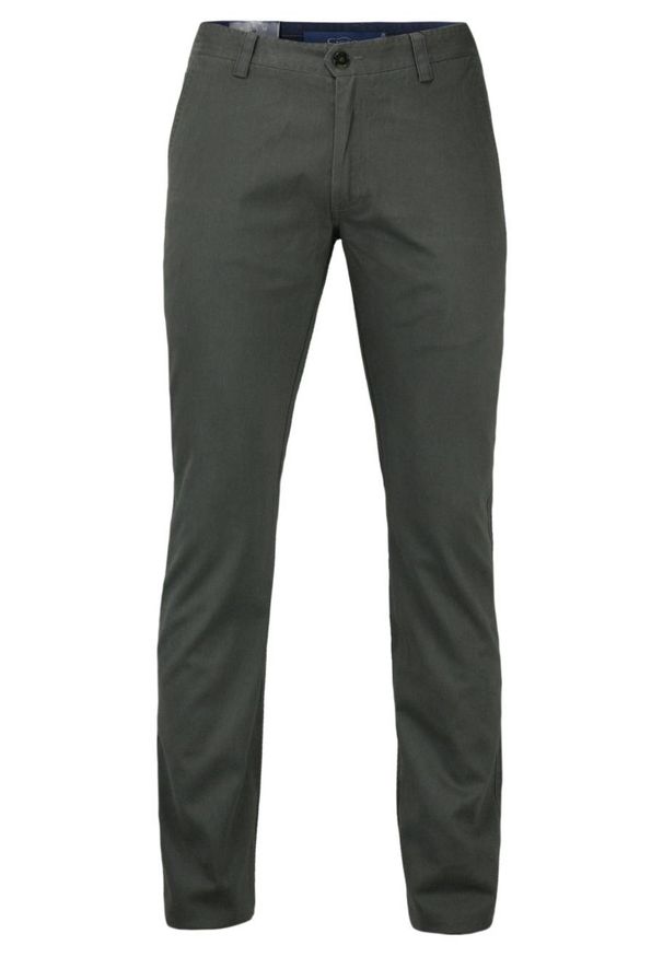 Szare spodnie Chiao na co dzień, eleganckie