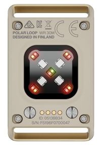 POLAR - Polar Loop szaro-złoty S-L. Kolor: szary, złoty, wielokolorowy. Materiał: polar #9