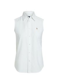 Polo Ralph Lauren Koszula 211968992001 Biały Classic Fit. Typ kołnierza: polo. Kolor: biały. Materiał: bawełna #4