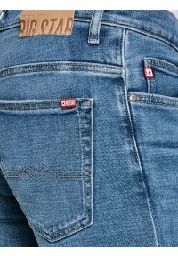 Big-Star - Jeansy męskie skinny niebieskie Jeffray 266. Stan: obniżony. Kolor: niebieski. Styl: vintage #3