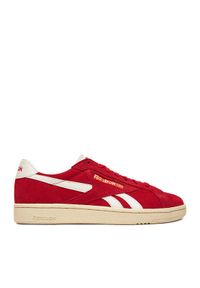 Reebok Sneakersy EO-CLUB C GROUNDS UK 100228139 Czerwony. Kolor: czerwony. Materiał: skóra, zamsz. Model: Reebok Club #1