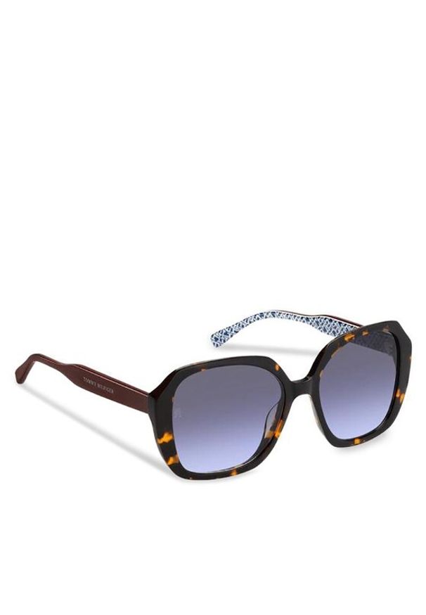 TOMMY HILFIGER - Tommy Hilfiger Okulary przeciwsłoneczne 2105/S 206753 Brązowy. Kolor: brązowy