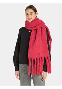 Tommy Jeans Szalik Tjw Cosy Knit Fancy Scarf AW0AW15476 Różowy. Kolor: różowy. Materiał: syntetyk #3