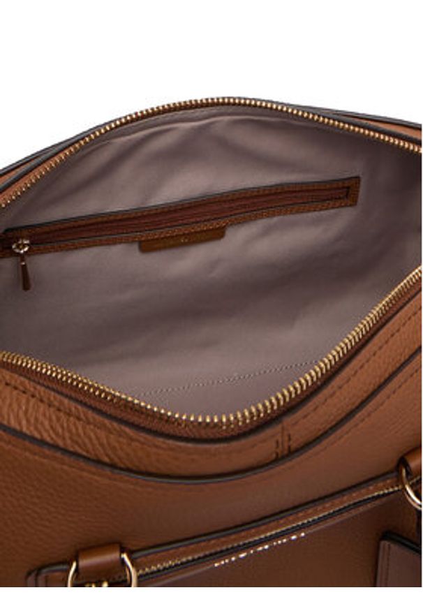 MICHAEL Michael Kors Torebka Md Duffle Satchel 30S6GTVS8L Brązowy. Kolor: brązowy. Materiał: skórzane