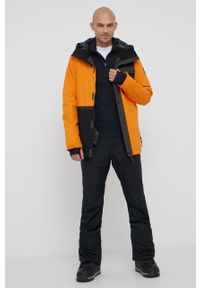 columbia - Columbia bluza sportowa Klamath Range Ii kolor czarny. Okazja: na co dzień. Kolor: czarny. Materiał: materiał, polar, syntetyk, skóra, włókno. Długość: krótkie. Wzór: jednolity, ze splotem, gładki. Styl: sportowy, casual #5