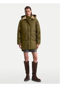 Marc O'Polo Kurtka puchowa 509 1119 70183 Zielony Regular Fit. Typ kołnierza: polo. Kolor: zielony. Materiał: syntetyk #4