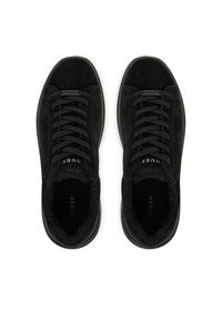 Guess Sneakersy FMFBAN LEP12 Czarny. Kolor: czarny. Materiał: zamsz, skóra