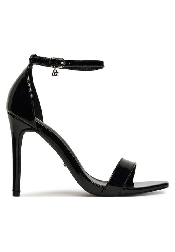 DeeZee Sandały LWLY126-2 Czarny. Kolor: czarny. Materiał: skóra