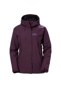 Kurtka damska Helly Hansen banff shell. Kolor: niebieski, wielokolorowy, fioletowy