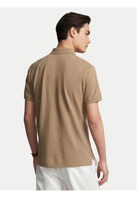 Polo Ralph Lauren Polo 710680784298 Brązowy Regular Fit. Typ kołnierza: polo. Kolor: brązowy. Materiał: bawełna #6