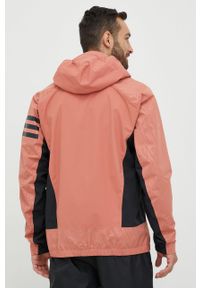 adidas TERREX kurtka outdoorowa Utilitas kolor pomarańczowy przejściowa. Kolor: pomarańczowy. Materiał: tkanina, poliester, materiał. Wzór: ze splotem #2