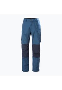 Spodnie trekkingowe męskie Helly Hansen Vandre Tur. Kolor: niebieski. Sezon: lato. Sport: turystyka piesza #1