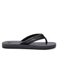 Quiksilver - Sandały dla Mężczyzn CARVER SQUISH. Kolor: czarny. Materiał: guma, syntetyk. Sezon: lato