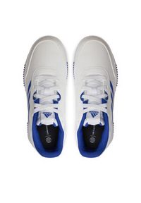 Adidas - adidas Sneakersy Tensaur Sport Training Lace Shoes H06314 Biały. Kolor: biały. Materiał: materiał #4