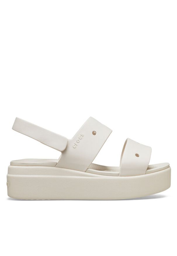 Crocs Sandały Brooklyn 4U 210676 Beżowy. Kolor: beżowy