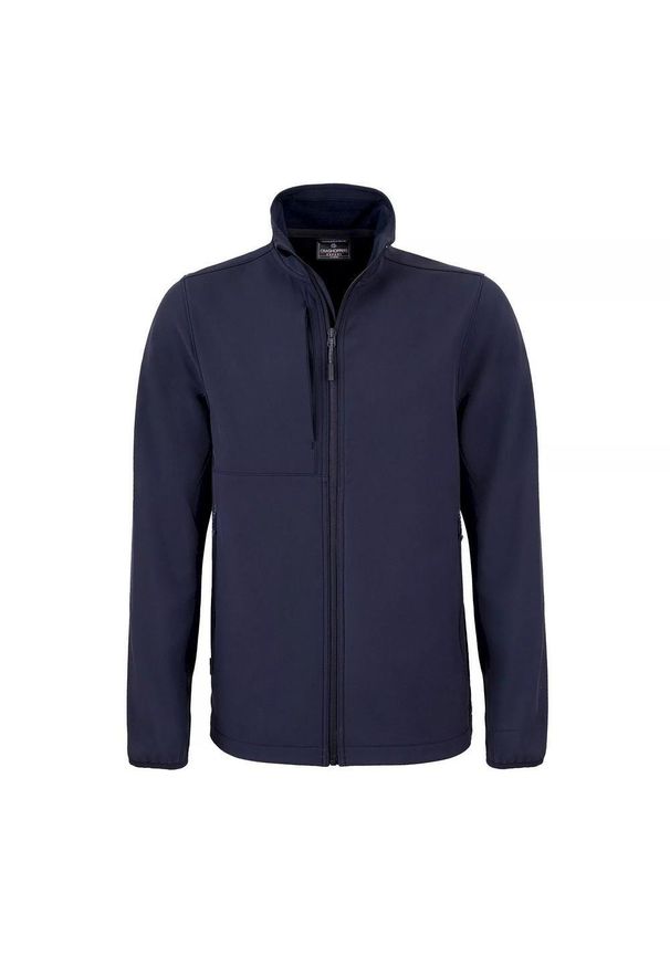 CRAGHOPPERS - Męska Kurtka Soft Shell Expert Basecamp. Kolor: zielony, niebieski, wielokolorowy