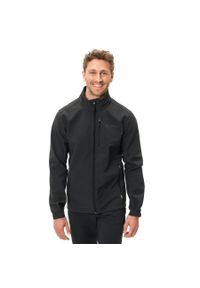 Kurtka softshell męska Vaude Cyclone Jacket VI. Kolor: czarny. Materiał: softshell. Sport: turystyka piesza