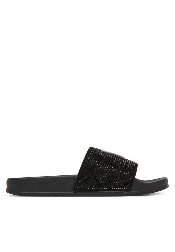 Klapki Guess. Kolor: czarny