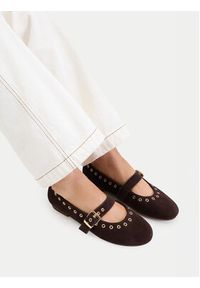 Lasocki Baleriny CEO-HY62517-2 Brązowy. Kolor: brązowy. Materiał: zamsz, skóra #6