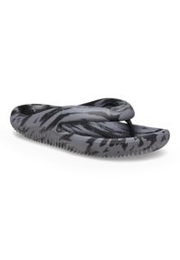 Japonki Crocs Mellow Marbled Recovery. Kolor: szary. Styl: sportowy