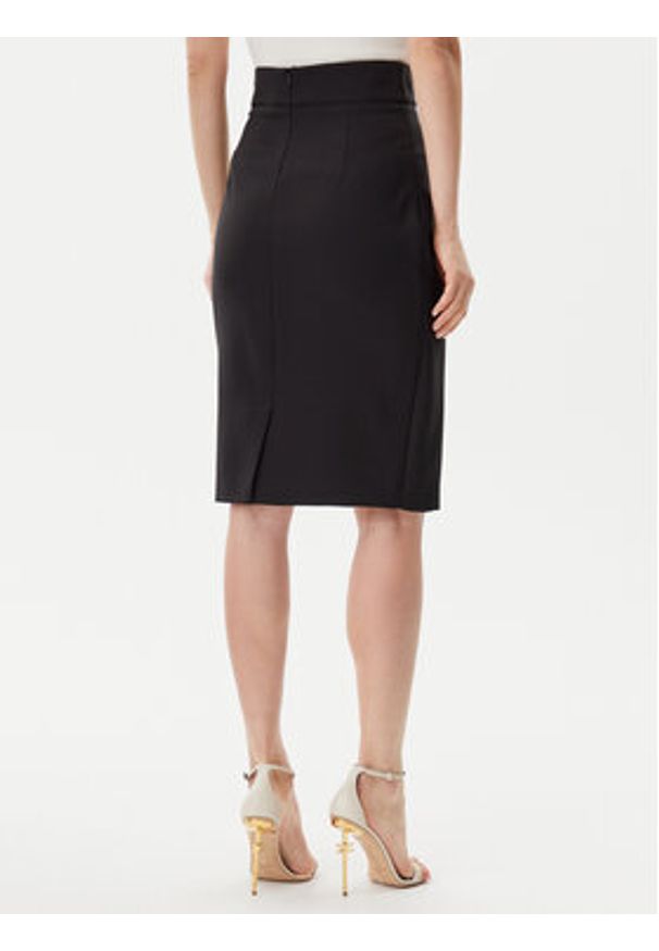 Artigli Spódnica ołówkowa ACGO000902 Czarny Slim Fit. Kolor: czarny. Materiał: syntetyk