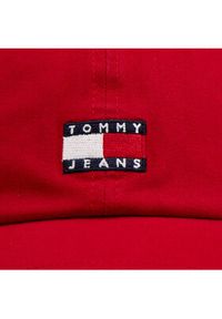 Tommy Jeans Czapka z daszkiem Tjm Heritage Cap AM0AM12020 Czerwony. Kolor: czerwony. Materiał: materiał #3