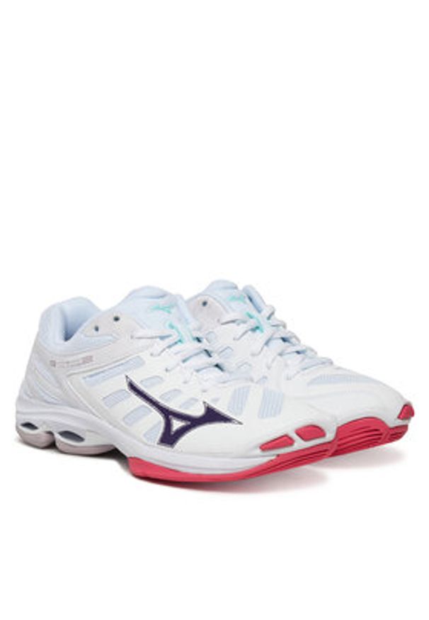 Mizuno Buty halowe Wave Voltage 2 V1GC2460 Biały. Kolor: biały. Materiał: materiał. Model: Mizuno Wave