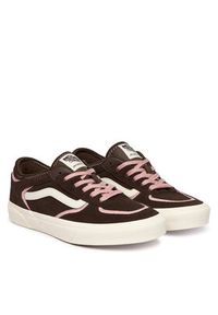 Vans Sneakersy Rowley Classic VN000SF43N11 Brązowy. Kolor: brązowy. Materiał: zamsz, skóra. Model: Vans Classic #6