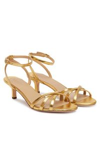 Lauren Ralph Lauren - LAUREN RALPH LAUREN Sandały Kendyl 802P10398001 Złoty. Kolor: złoty. Materiał: skóra #2