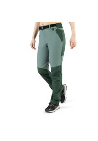 Spodnie trekkingowe damskie Viking Bamboo Sequoia Lady. Kolor: niebieski, zielony, wielokolorowy. Sezon: lato. Sport: turystyka piesza