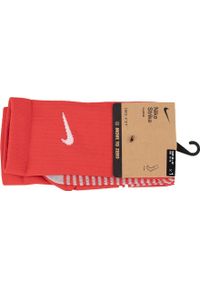 Skarpety Nike Dri-Fit Strike. Kolor: czerwony. Technologia: Dri-Fit (Nike). Sport: piłka nożna