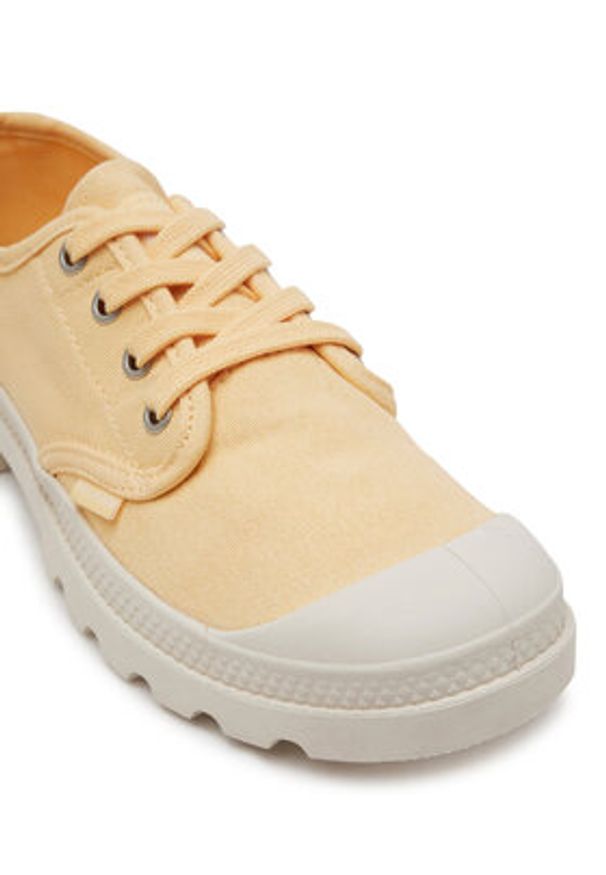 Palladium Trampki Pampa Oxford 92351-721-M Żółty. Kolor: żółty. Materiał: materiał
