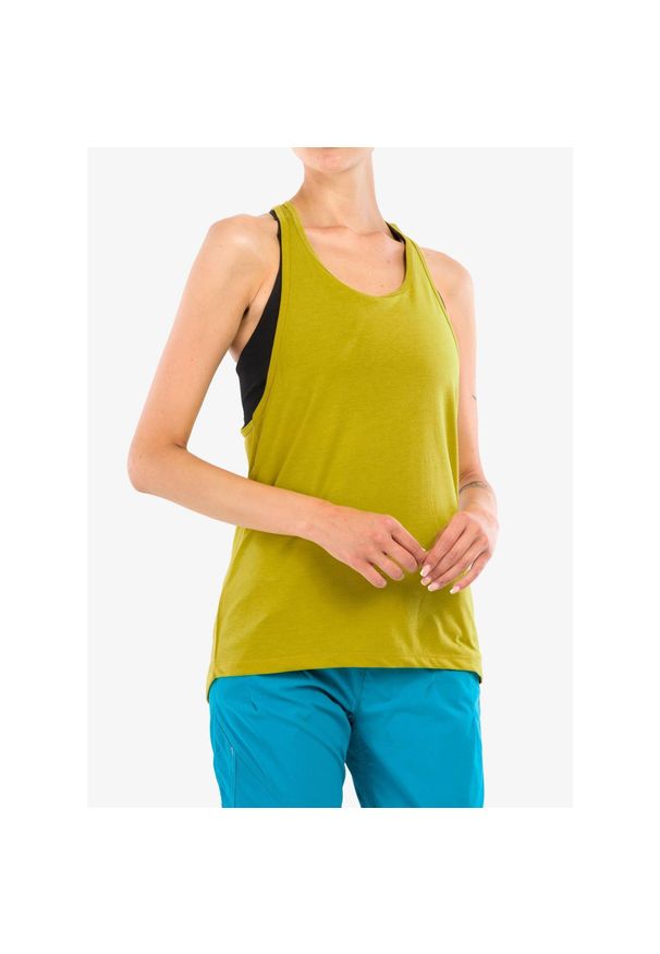OCUN - Top wspinaczkowy damski Ocun Fionna Top. Kolor: zielony, żółty, wielokolorowy