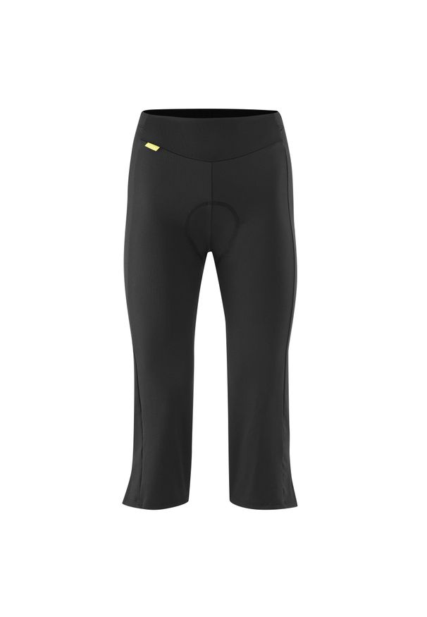 GONSO - Damskie legginsy 3/4 dzwony Gonso Essential. Kolor: wielokolorowy, szary, czarny. Sport: kolarstwo