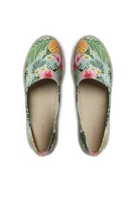 DeeZee Espadryle WSS990-103 Zielony. Kolor: zielony. Materiał: materiał #4