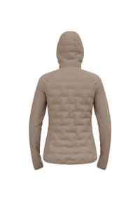 Odlo - Kurtka hybrydowa damska ODLO Zeroweight Insulator Mid Layer Hoody Full Zip. Kolor: szary. Sport: turystyka piesza