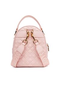 Love Moschino - LOVE MOSCHINO Plecak JC4304PP0MK1260A Różowy. Kolor: różowy. Materiał: skóra #6
