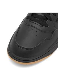 Adidas - adidas Sneakersy HOOPS 3.0 MID GY4745 Czarny. Kolor: czarny. Materiał: materiał #3