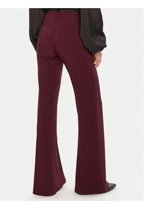 Rinascimento Spodnie palazzo CFC0125425003 Bordowy Wide Leg. Kolor: czerwony. Materiał: syntetyk