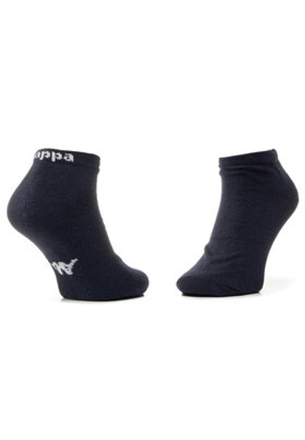 Kappa Zestaw 3 par niskich skarpet unisex 704275 Granatowy. Kolor: niebieski. Materiał: materiał