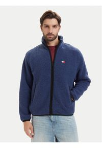 Tommy Jeans Polar DM0DM22345 Niebieski Regular Fit. Kolor: niebieski. Materiał: syntetyk #1