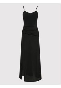 Rinascimento Sukienka koktajlowa CFC0107443003 Czarny Slim Fit. Kolor: czarny. Materiał: syntetyk. Styl: wizytowy